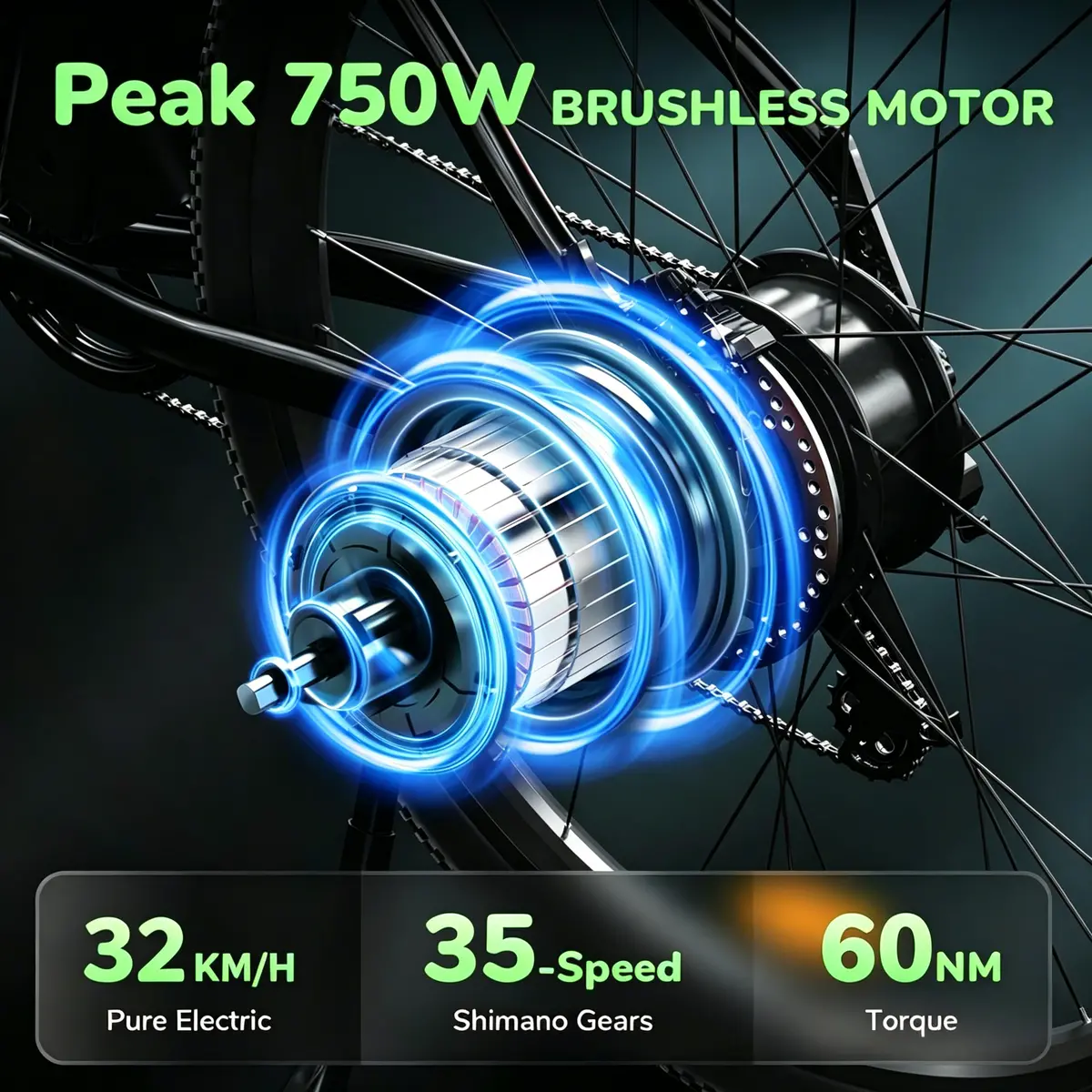 Isinwheel Upgrades M10s 750W Electric Commuter Bike 3