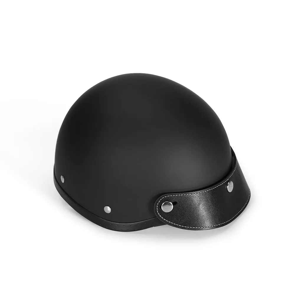 All-Season Cruiser Half Helmet Black 1