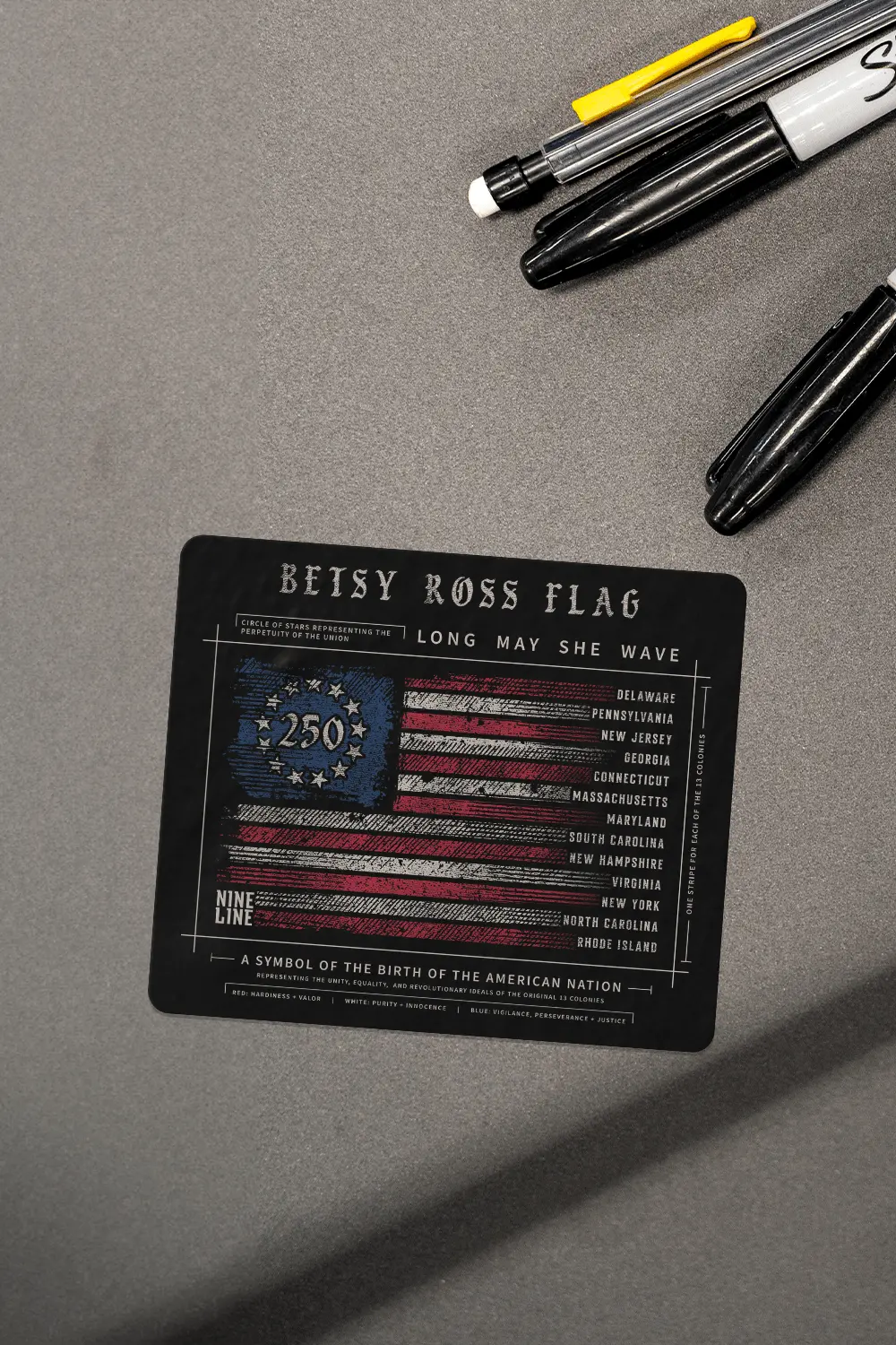 250Th Betsy Ross - Sticker 1