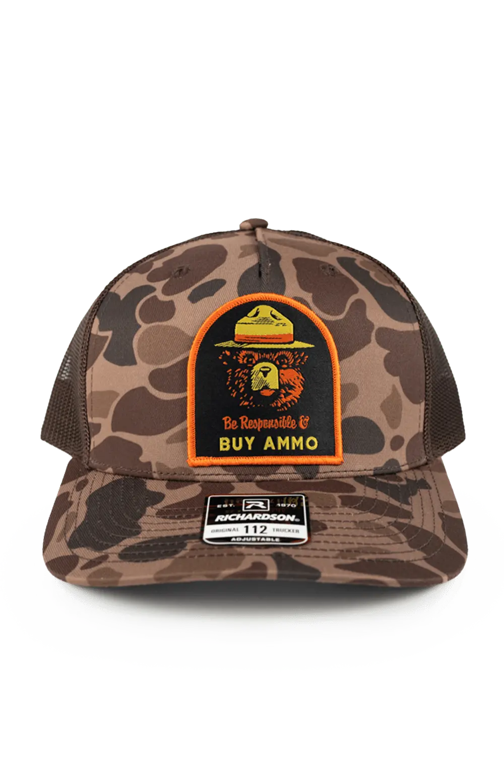 2A Bear 5-Panel Richardson Trucker Hat 2