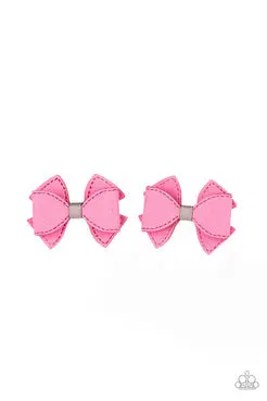Paparazzi Boots And Bows - Pink 1