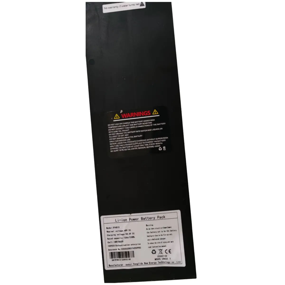 15 Ah Battery For Gt2 Electric Scooter 1