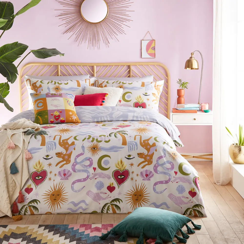 Alchemy Abstract Duvet Cover Set Multicolour 1