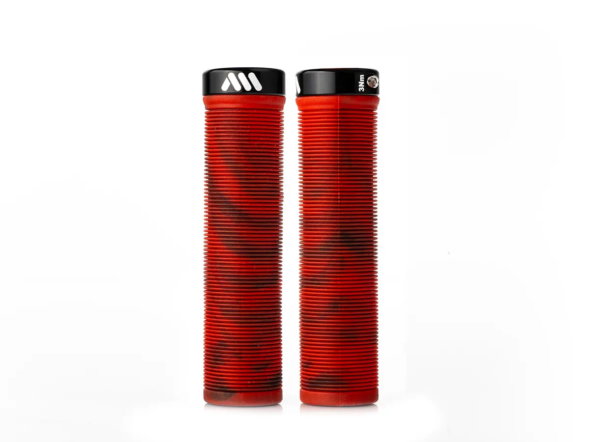 Ams Barcode Grips. Red Camo 1