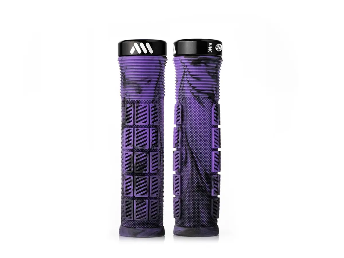 Ams Rise Grips. Purple Camo 1