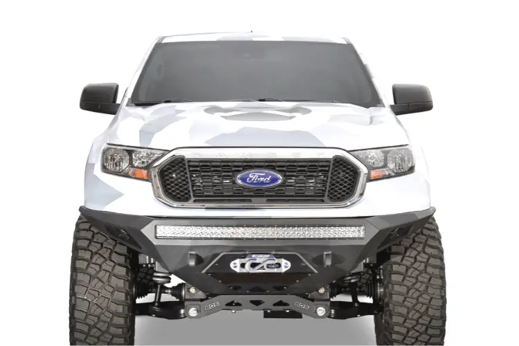 Add F221203030103 Ford Ranger 2019-2022 Stealth Fighter Front Bumper Winch Ready 1