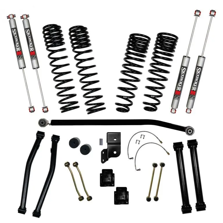 Jeep Gladiator Jt 4.5 Inch Front / 3 Inch Rear Long Travel Coil Spring Kit 1