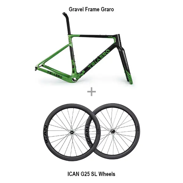 Gravel Frame Graro + G25 Sl Wheels|Gravel Bike Buiild 1