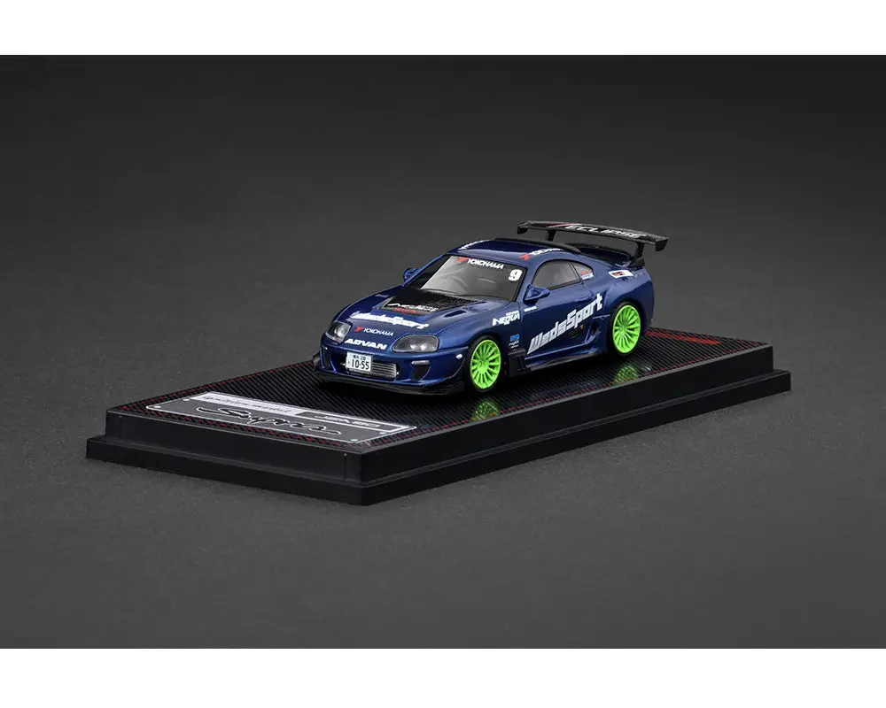(Preorder) Ignition Model 1:64 Toyota Supra (Jza80) Rz – Blue 1