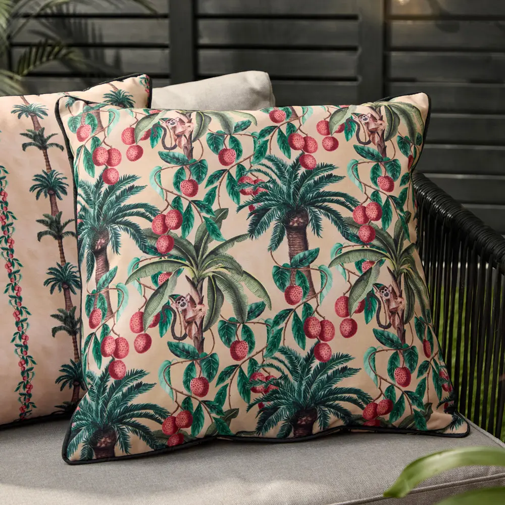 Monkey Palm Monkeys Outdoor Cushion Papyrus 1