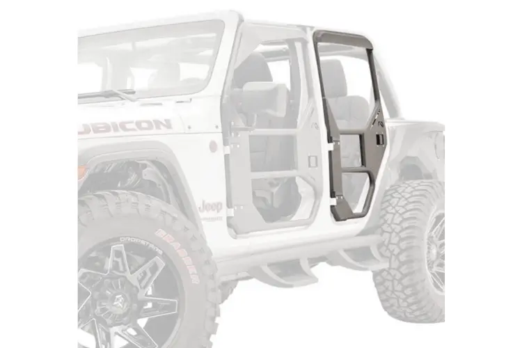 Fab Fours Jl1031-1 Jeep Gladiator 2020-2022 Full Surround Rear Tube Door 1