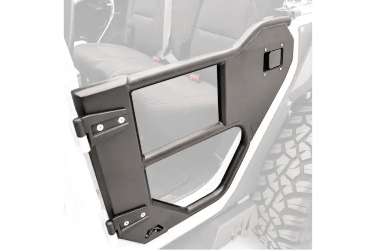 Fab Fours Jl1033-1 Jeep Wrangler Jl 2018-2024 Half Rear Tube Door 1