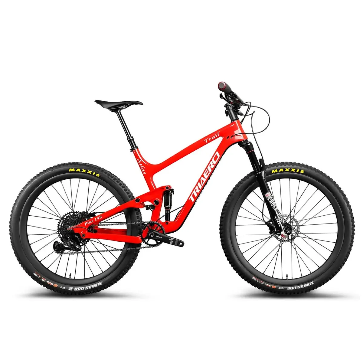 27.5 Plus Trail Bike Red P1 1