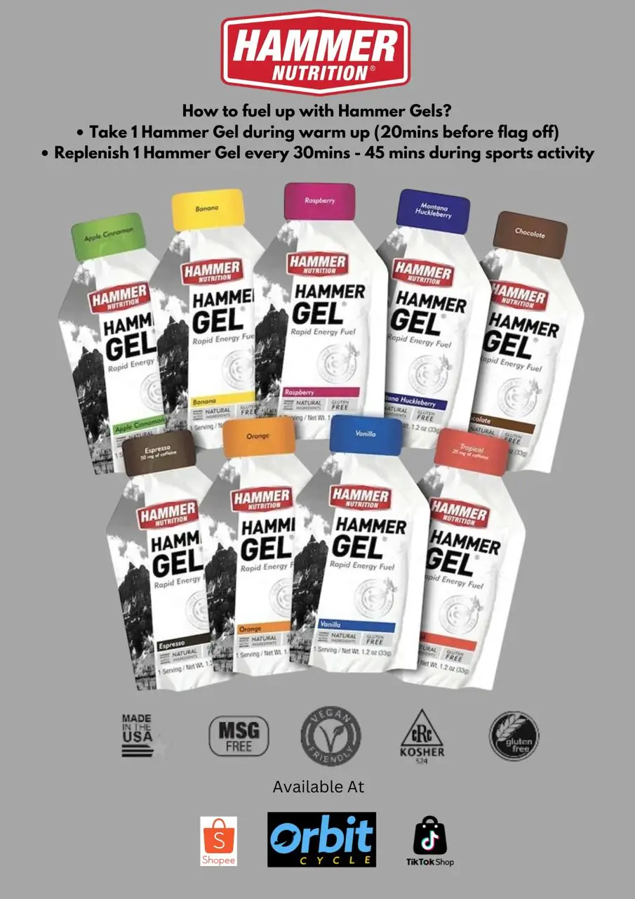 Hammer Complex Carbohydrate Energy Gel 1