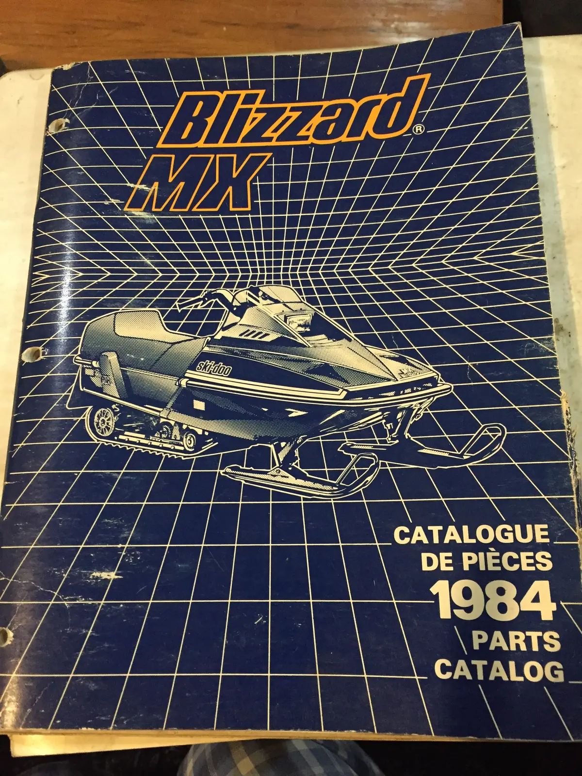 Skidoo Blizzard Mx Parts Catalog 1