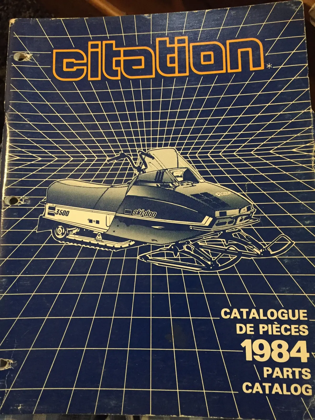 Skidoo Citation Parts Catalog 1