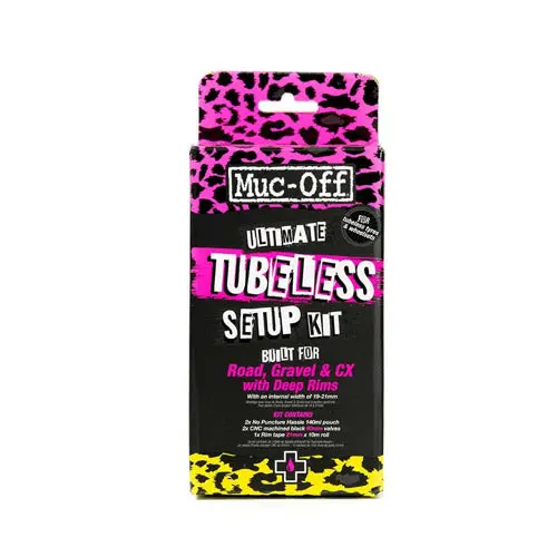 Muc Off Ultimate Tubeless Setup Kit Road 1
