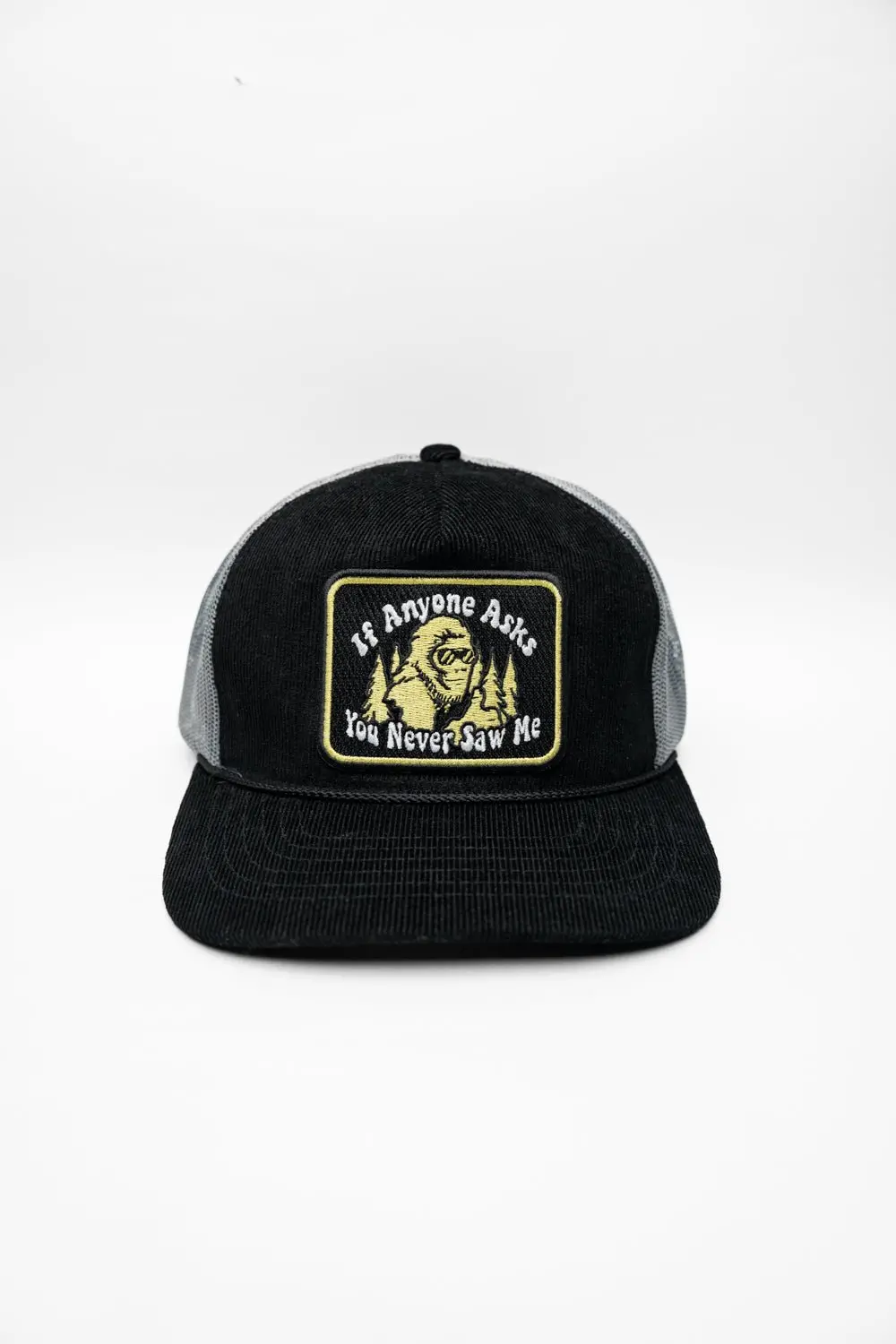Never Saw Me - Corduroy Snapback Hat 1