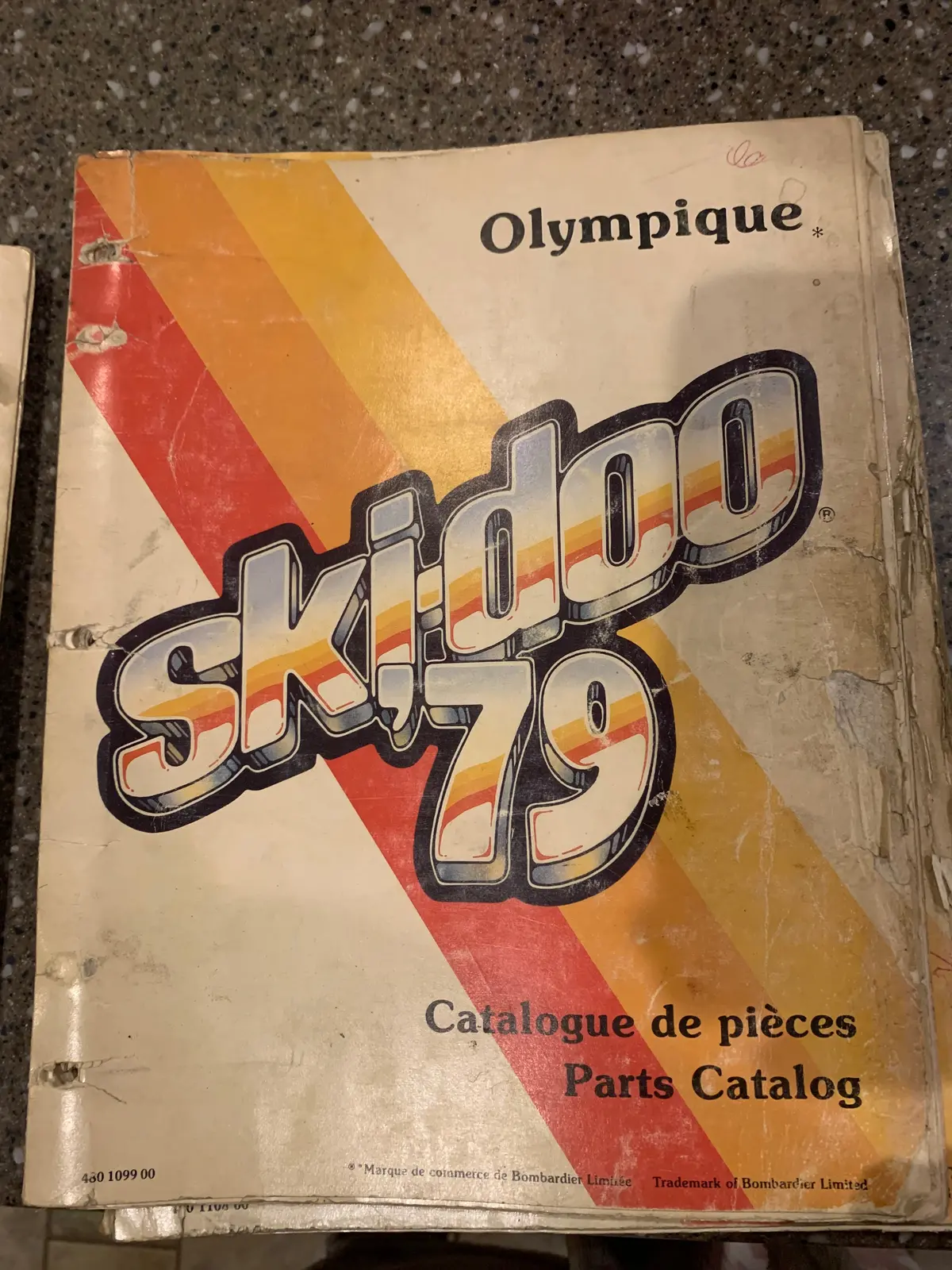 1979 Skidoo Olympique Parts Catalog 1