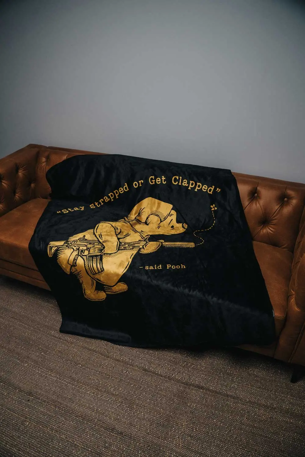 Pooh Bear Sherpa Blanket 1