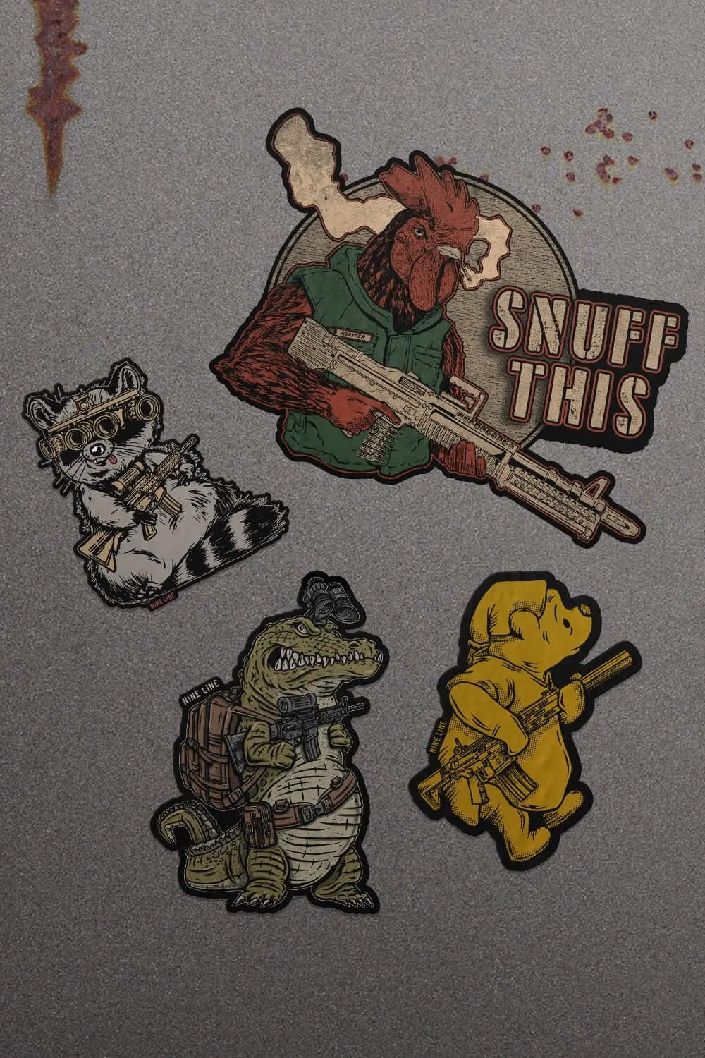 Tactical Animal Squad Sticker Pack 1