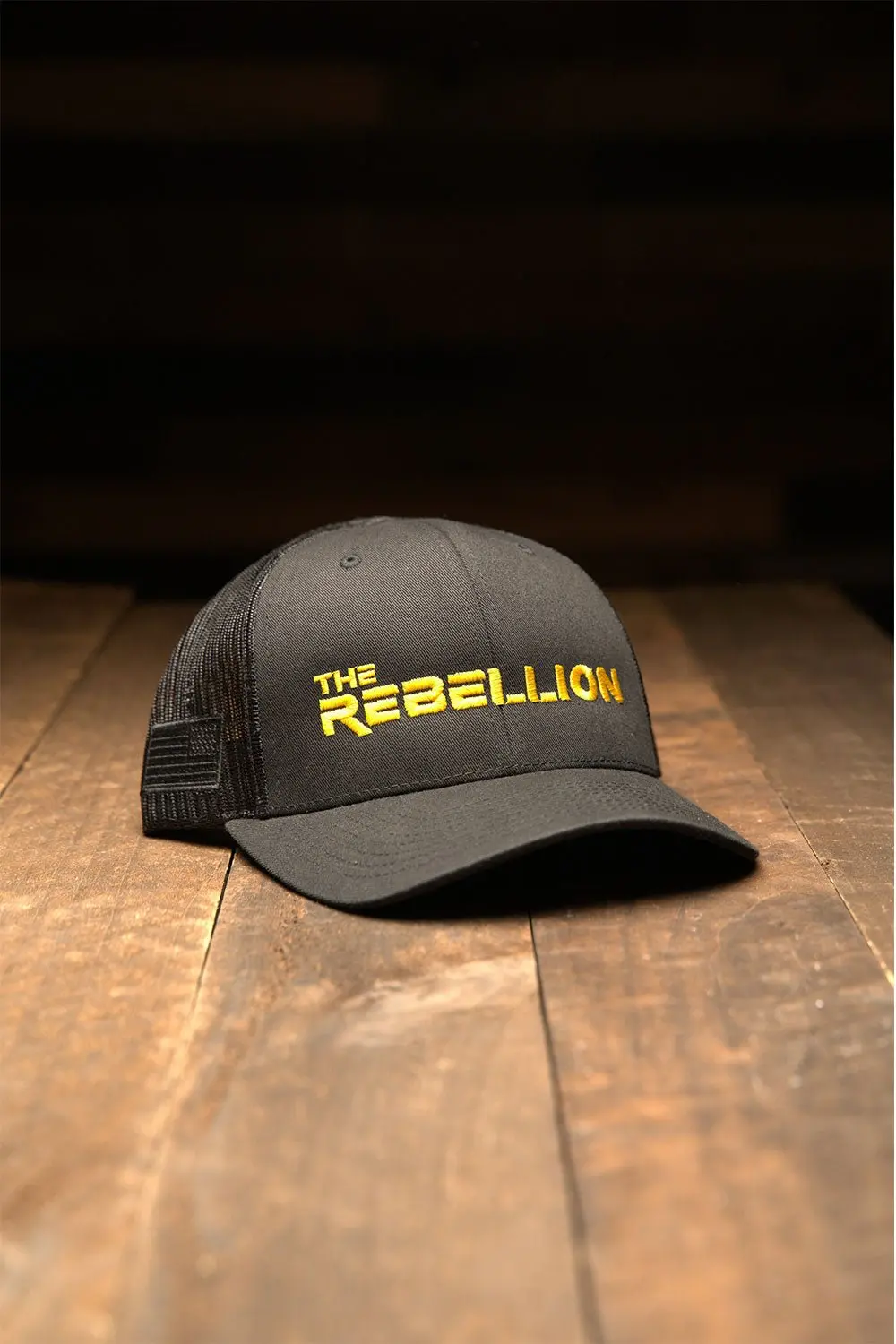The Rebellion Hat - Emb90 Gold Stitching 1